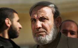 Den militante Mahmoud al-Zahar kan bli utenriksminister(Scanpix/Reuters)
