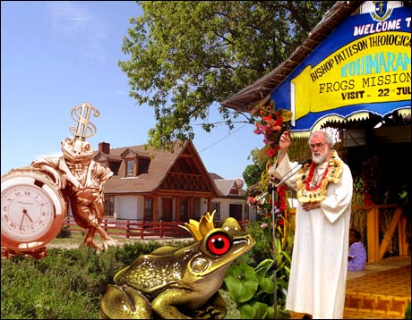 Frogs mission. Frogs mission.