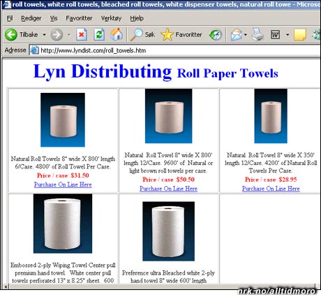 Atle Brynestad casher inn på Lyn-navnet: Her selges det blant annet dopapir og tørkeruller under merket Lyn Distributing.