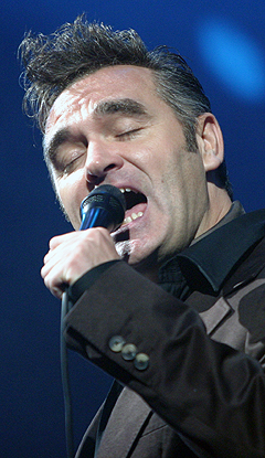 Morrissey er ikke helt The Smiths, men har likevel noe av magien i behold. Foto: Jørn Gjersøe, NRK.