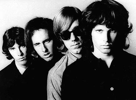 The Doors feirer 40 år som band i 2006. Dette bildet ble tatt i 1971. Foto: AP Photo / Scanpix.