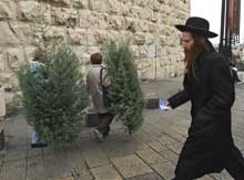 Ultraortodokse jøder utgjør ca 10% av Jerusalems befolkning. (Ill.foto: AFP) Ultraortodokse jøder utgjør ca 10% av Jerusalems befolkning. (Ill.foto: AFP)