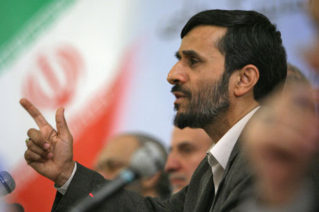 Irans president Mahmoud Ahmadinejad nekter å stoppe landets atomprogram. Foto: AFP/FARS NEWS AGENCY/STR.