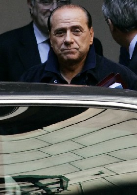 Silvio Berlusconis dager som statsminister nærmer seg slutten. (Foto: Gregorio Borgia/AP/Scanpix)