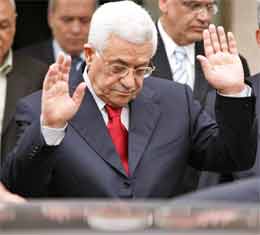 Palestinernes president Mahmoud Abbas og Hamas er enige om å forsøke å dempe den spente situasjonen. (Foto: Reuters/Scanpix) 