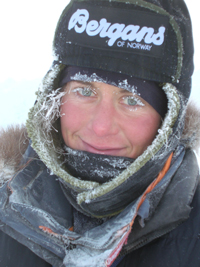 Cecilie Skog på Nordpolen