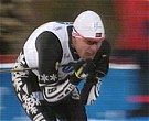 Tor Arne Hetland med en stav i NM-stafetten 2001