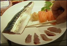 Moderne makrell: sushi eller sashimi Moderne makrell: sushi eller sashimi