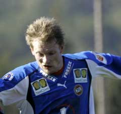 Ole Martin Årst scoret Tromsøs andre mål. (Foto: Terje Bendiksby / SCANPIX)