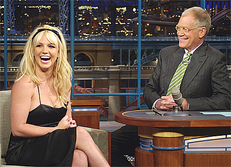 Britney Spears forteller David Letterman at hun og Kevin Federline venter sitt 2. barn. Foto: AP / Scanpix.
