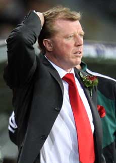 Steve McClaren fikk ikke den avsluttningen han hadde håpet på i Middlesbrough (Foto: AP Photo/Michael Sohn) 