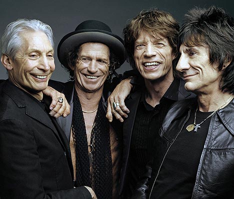 De fire gutta i the Rolling Stones klarer seg helt greit økonomisk. Og det er ikke tilfeldig. Foto: Handout / scanpix.