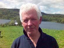 Leder av Asker Jeger- og Fiskerforening, Jan Erik Fossnes. (Foto: Thor Henry Bjor, NRK) Leder av Asker Jeger- og Fiskerforening, Jan Erik Fossnes. (Foto: Thor Henry Bjor, NRK)