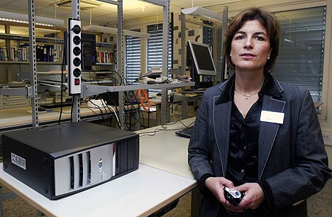 Inger Marie Sunde var en av initiativtagerne til Politiets Datakrimsenter som ble offisielt åpnet i 2003. Arkivfoto: Morten Holm, Scanpix.