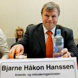 Arbeids- og inkluderingsminister Bjarne Håkon Hanssen (Foto: Sara Johannessen / SCANPIX )