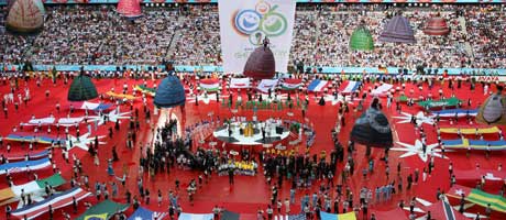 pningsseremonien i fotball-VM 2006 (Foto: AFP / SCANPIX)