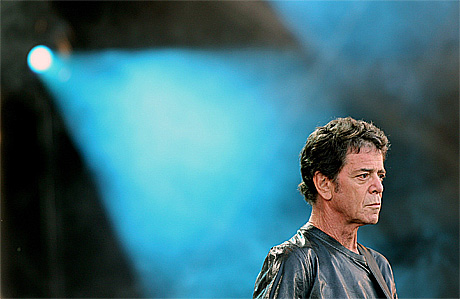 Lou Reed vil ha norsk støy. Foto: Scanpix.