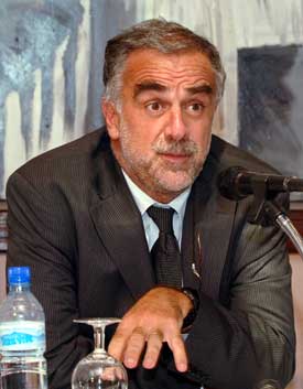 Luis Moreno-Ocampo er sjefanklager ved Den internasjonale straffedomstolen, ICC. Foto: Scanpix/Reuters. 