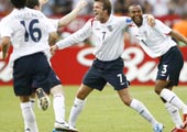 England fotball Beckham (Foto: D.Martinez, Retuers)