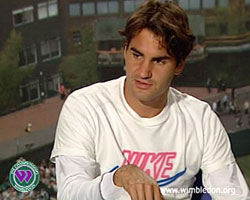 Roger Federer. (Foto: NRK/ Wimbledon)