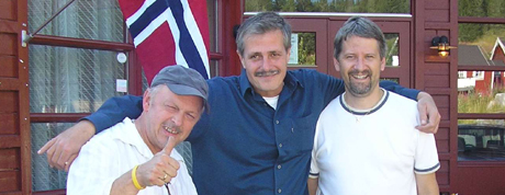 Lars Egil Vågseter, Brian Ervin og Arild Kvenseth