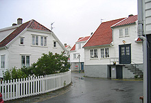 Skudeneshavn – en idyllisk småby. Foto: Tron Soot-Ryen, NRK Skudeneshavn – en idyllisk småby. Foto: Tron Soot-Ryen, NRK