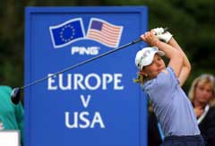Annika Sörenstam under Solheim Cup i 2003. (Foto: AP/Scanpix) Annika Sörenstam under Solheim Cup i 2003. (Foto: AP/Scanpix)