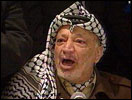 Yasir Arafat strammer grepet. Yasir Arafat strammer grepet.