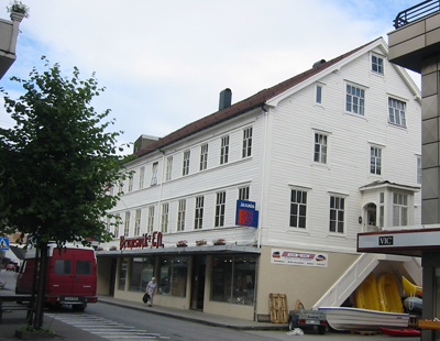 Brunsviks Eftf tok over dette huset i 1918. Foto: Ottar Starheim