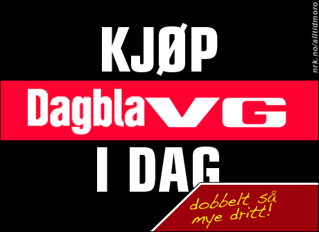 Dagbladet og VG fusjonerer. (Alltid Moro)