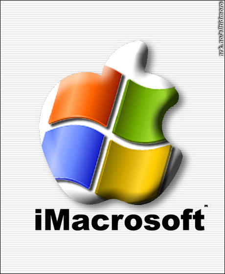 Apple og Microsoft fusjonerer. (Innsendt av Herman Bunes)