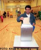 Michael Safaiyan ble norsk statsborger for noen år siden og stemte ved siste stortingsvalg for første gang . Foto:Knut M Rekve