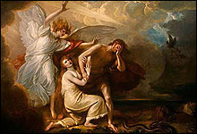 Benjamin West: Utvisningen av Adam og Eva