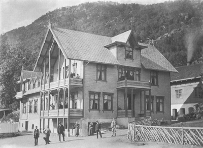 Dsen ca. 1900. Foto: Johan Rumohr Dsen