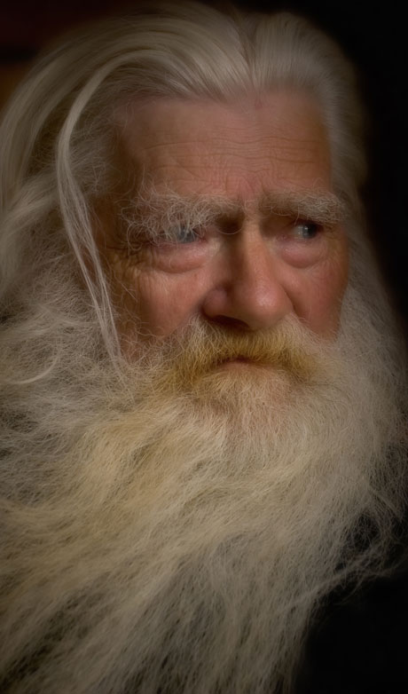 Jon J. Skaar er den siste viking. Foto:Tor Sivertst�l