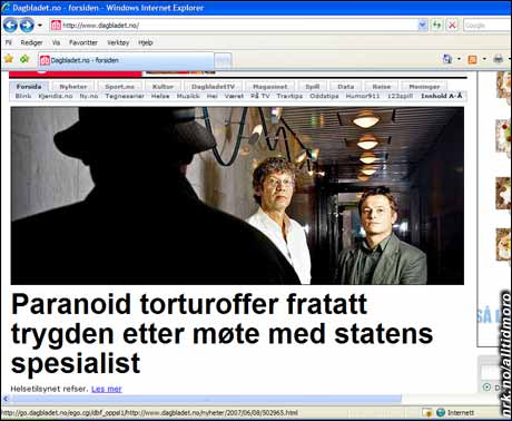 Rekord? Dagbladet slår til med en overskrift du har glemt starten på før du kommer til slutten... (Innsendt av Trond E.) Rekord? Dagbladet slår til med en overskrift du har glemt starten på før du kommer til slutten... (Innsendt av Trond E.)