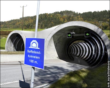 Veidirektør Søfteland avviser kritikken om at enkelte av tunnelene i Vestfold har vært preget av dårlig planlegging. (Alltid Moro)