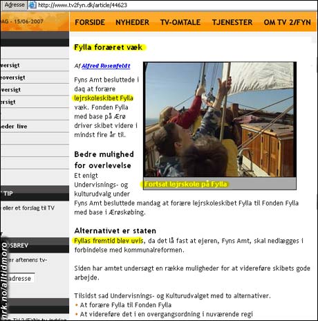 I Danmark tar de ikke ting så nøye: Leirskole på Fylla! 