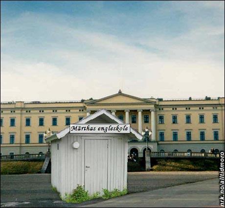 Endeleg fann Märtha lokale til engleskulen sin. (Innsendt av Carina Bringedal) Endeleg fann Märtha lokale til engleskulen sin. (Innsendt av Carina Bringedal)