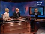 Bernander intervjues av Nina Owing og Ingolf Haakon Teigene i Dagsrevyen.