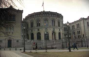 Stortinget. (Foto: Torje Bjellaas, NRK)
