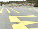 Gullknapp flyplass, Froland (foto: NRK Sørlandet)