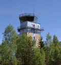 Tårnet på Rygge Hovedflystasjon.