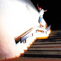 Chad Muska liker seg i trapper. sndag 9. juni skal han teste ut Rdhus-trappen.
