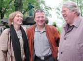 Vigdis Songe-Møller, Lars Nilsen og Knut Borge, sammen er de Studio Sokrates. Foto; Universitetet i Bergen Vigdis Songe-Møller, Lars Nilsen og Knut Borge, sammen er de Studio Sokrates. Foto; Universitetet i Bergen