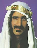 Frank Zappa - som sheik.