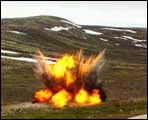 Det har vært øvelser med klasebomber på Hjerkinn skytefelt i Dovre. (Illustrasjonsfoto)